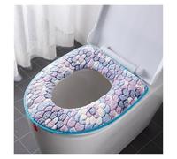 PSNKLMM Toilet Seat Cover Soft Bathroom Toilet Seat Closestool Washable Warmer Mat Cover Pad Cushion Bathroom Toilet Toilet Seat Toilet Toilet Seat Cover For Bathroom Toliet(Color-B)