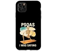 Psoas I Was Saying Anatomy Pun Stretching Skeleton Case for iPhone 11 Pro Max