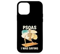 Psoas I Was Saying Anatomy Pun Stretching Skeleton Case for iPhone 12 mini