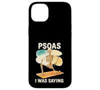 Psoas I Was Saying Anatomy Pun Stretching Skeleton Case for iPhone 14 Plus