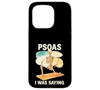 Psoas I Was Saying Anatomy Pun Stretching Skeleton Case for iPhone 15 Pro