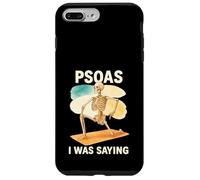 Psoas I Was Saying Anatomy Pun Stretching Skeleton Case for iPhone 7 Plus/8 Plus