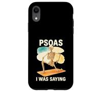 Psoas I Was Saying Anatomy Pun Stretching Skeleton Case for iPhone XR