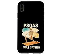 Psoas I Was Saying Anatomy Pun Stretching Skeleton Case for iPhone XS Max