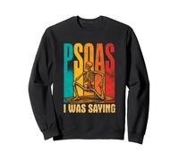 Psoas Muscle Skeleton Anatomy Massage Therapist Bodywork Sweatshirt