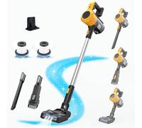 Psogpone Cordless Vacuum Cleaner for Dewalt 18V Battery, 45000pa Stick Vacuum Cleaner 6-in-1, 550W Powerful Vacuum for Hard Floor Carpet Pet Hair (No Battery)