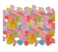 pson 50Pcs Mixed Candy Charms 3D Mini Jelly Resin for DIY Crafts, Scrapbooking, Nail Art, Hair Accessories, and Phone Case Decoration(Heart)