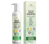 Psoriasis & Folliculitis Scalp Treatment Shampoo: Seborrheic Dermatitis Formula, Anti-Dandruff, Itchy and Dry Scalp Care with Salicylic Acid, Piroctone Olamine, Biotin, Rosemary, Coconut Oil