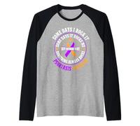 Psoriasis Warrior Raglan Baseball Tee