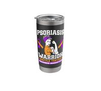 Psoriasis Warrior Stainless Steel Insulated Tumbler