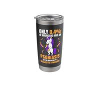 Psoriasis Warrior Stainless Steel Insulated Tumbler