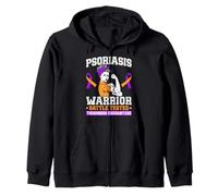 Psoriasis Warrior Zip Hoodie