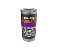 Psoriatic Arthritis Warrior Stainless Steel Insulated Tumbler