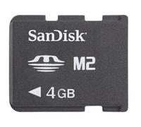 Psp Go Sandisk Memory Stick Micro M2 4GB Card