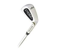 PSP Golf The Little One 7 Iron Right Hand Swing Trainer for Adults: Golf Training Aid for Finding The Sweet Spot (Stiff Flex) Black