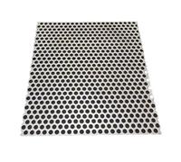 PSRONYAOG Drain Covers, Square Drain Strainer, 304 Stainless Steel Sewer Strainer, 5mm Hole, Mesh Drain Protectors for Outdoor Indoor, Shower Kitchen Sink Drainage(18x18cm)