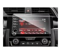 PSRRGZTM Automotive parts Compatible With Civic 10th 2019 2020 Tempered Glass Screen Protector Car GPS Navigation Center Touch Display Screen Auto Interior(4 holes)