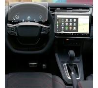 PSRRGZTM Automotive parts Compatible With Puma 2024 2025 Car Infotainment Gps Navigation And Dashboard Tempered Glass Screen Film Protector