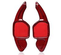 PSRRGZTM Compatible with A5 A6L 2012 2013 2014 2015 2016 for A7 2013 2014 2015 2016 for RS6 2013 Electroplate Version Car Steering Shifter Extensions Steering Wheel Paddle(RED)
