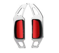 PSRRGZTM Compatible with Benz for E Class W212 for CLA Class C117 for GLA Class X156 for CLS Class W218 2014 Car Steering Wheel Paddle Shift Extension Steering Wheel Paddle(C Styling Silver)
