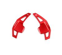 PSRRGZTM Compatible with BMW for X1 X2 X4 X5 X6 I8 Car Steering Wheel Paddle Shifter Gear Shift Shifter Extension Steering Wheel Paddle(Red)