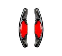 PSRRGZTM Compatible with Civic for Accord for Odyssey for Crown Car Steering Wheel Paddle Shift Extension Steering Wheel Paddle(Forged Pattern)