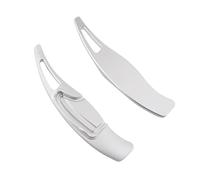 PSRRGZTM Compatible with Civic G8 8th Gen VIII FD6 2006 2007 2008 2009 2010 Car Steering Wheel Paddle Shift Extension Steering Wheel Paddle(Silver)