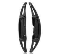 PSRRGZTM Compatible with Clio 5th Generation 2019-2024 for Captur 2nd Generation 2020-2024 for Arkana 2021-2024 Car Steering Wheel Paddle Shift Extension Steering Wheel Paddle(Type A Black)