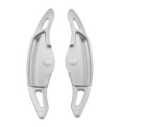 PSRRGZTM Compatible with Hyundai for Sonata N Line for Tucson for Elite NX4 for Creta for Santa for Cruz for Staria Car Steering Wheel Paddle Shift Extension Steering Wheel Paddle(Silver)