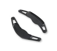 PSRRGZTM Compatible with Mini for Cooper F54 F55 F56 F57 F60 2014-2022 Steering Wheel Shift Paddle Car Equipment Semi Automatic Clutch Car Decoration(Carbon Black)