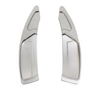 PSRRGZTM Compatible with Peugeot for 3008 5008 3008 GT 5008 GT 2019 2020 Car Steering Wheel Paddle Shifter Extension Steering Wheel Paddle(Silver)