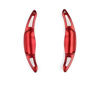 PSRRGZTM Compatible with Toyota for Corolla for Camry for RAV4 2020 2021 2022 Car Steering Wheel Shifters Paddle Gear Shift Extension Steering Wheel Paddle(Red 1 Pair)