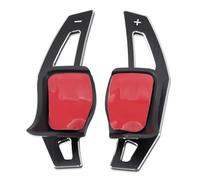PSRRGZTM Compatible with VW for Golf 5 MK5 R32 GTX for GTI GT-TSI Car Steering Wheel Shift Paddle Shifter Gear Extention Steering Wheel Paddle(Black)