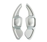 PSRRGZTM Compatible with VW for Golf 7 for Alltrack MK7 for Passat B8 for Variant for Jetta MK6 Car Steering Wheel Paddle Shift Extension Steering Wheel Paddle(Silver)