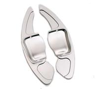 PSRRGZTM Compatible with VW for Jetta MK5 2.0T Sportline for Passat B6 B7 for CC 2011 2012 2013 2014 2015 Car Steering Wheel Shift Paddle Steering Wheel Paddle(Silver)