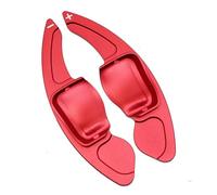 PSRRGZTM Compatible with VW for Jetta MK5 2.0T Sportline for Passat B6 B7 for CC 2011 2012 2013 2014 2015 Car Steering Wheel Shift Paddle Steering Wheel Paddle(Red)