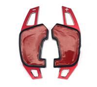 PSRRGZTM Compatible with VW for Polo for GTI 6C Facelift 2015 for Lamando for GTS Car Steering Shifter Extensions Steering Wheel Paddle(Red)