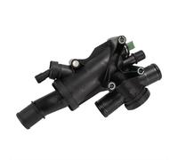 PSRRGZTM Coolant Thermostat Compatible With Fiat For Scudo For Ulysse 2007 2008 2009 2010 2011 Car Engine Coolant Thermostat Housing 9656182980 1336.Y9