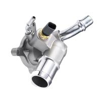 PSRRGZTM Coolant Thermostat Compatible With Jeep For Cherokee For Compass For Renegade Car Engine Coolant Thermostat Housing Assembly 5047772AB/5047263AB