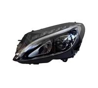 PSRRGZTM Headlight assembly Compatible With Benz For C Class W205 C200 C250 C260 C300 2015 2016 2017 Car Front Headlight Assembly Fog Lamp DRL Signal Lamp Without Modules(Left)