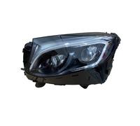 PSRRGZTM Headlight assembly Compatible With Benz For GLC X253 W253 GLC300 2015 2016 2017 2018 2019 Car Double Lens Headlights DRL Driving Light Signal Lamp A2539061501 A2539061601(Left headlight)