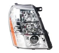 PSRRGZTM Headlight assembly Compatible With Cadillac For Escalade EXT 2007 2008 2009 2010 2011 2012 2013 Car Front Projector Headlight Daytime Running Light Signal Lamp W/o HID Bulb & Ballast(Right)