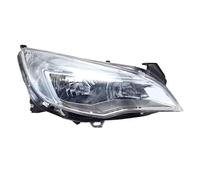 PSRRGZTM Headlight assembly Compatible With Opel For Astra J 2009 2010 2011 2012 2013 2014 Car Halogen Headlight High Low Beams Turn Signal DRL Driving Light Front Lamp Whole Assembly(Right)