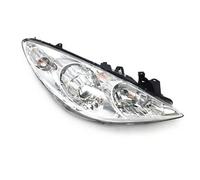 PSRRGZTM Headlight assembly Compatible With Peugeot 307 2004 2005 2006 2007 2008 Car Front Bumper HeadLamp Turn Signal DRL Driving Light(Manual,Right)