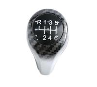 PSRRGZTM Lever Stick Head Compatible with BMW for 5 Series E60 E61 E28 E34 E39 2000-2013 for X1 E84 X3 E83 F25 6 Speed Gear Knob Shifter Head Stick Shifter Lever Handle