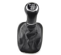 PSRRGZTM Lever Stick Head Compatible with Opel for Corsa D 2006-2014 Car Accessories 5/6 Speed Car Gear Shift Knob Gaitor Boot(5 Speed-Set)