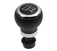 PSRRGZTM Lever Stick Head Compatible with VW for Tiguan 5N 2007 2008 2009 2010 2011 5/6 Speed Gear Stick Shift Knob PU Boot Cover Collar Car Styling Accessories(6 Speed Knob)
