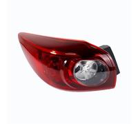 PSRRGZTM Rear Lights Compatible With Mazda 3 For Axela Hatchback 2013 2014 2015 2016 Car Interior Rear Bumper Tail Light Outer Tail Lamp Brake Stop Lamp(Outside Left)