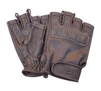 Prime Sports Shop Ultimate Premium Quality Fingerless Motorbike Sports Outdoor Gym Fitness Training Fashion Bus Driving Wheel Chair Cycling Retro Racer Gloves 318 (318 Brown, L)