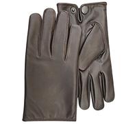 PSS Leather Ultimate Premium Class Winter Warm Comfortable Men's Classic Slim Fit Fashion Dress Driving gloves Real Genuine Sheep Leather 084 (Brown, XL)